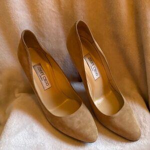 Jimmy Choo Suede Pumps - Size 38.5
